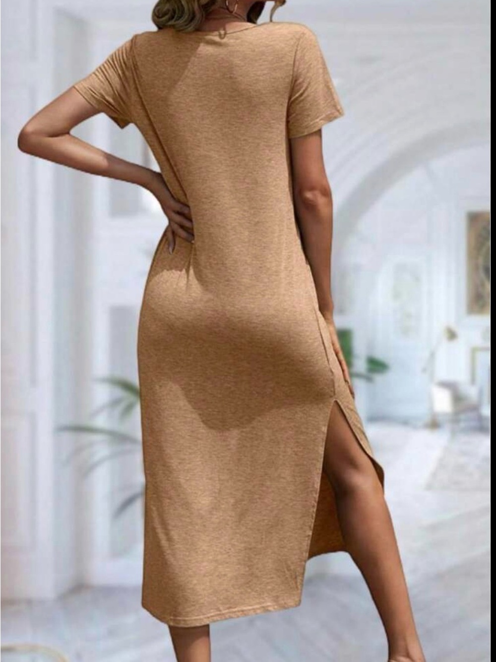 Shein blouse dress
